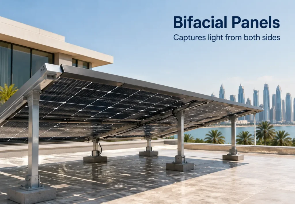 bifacial panels